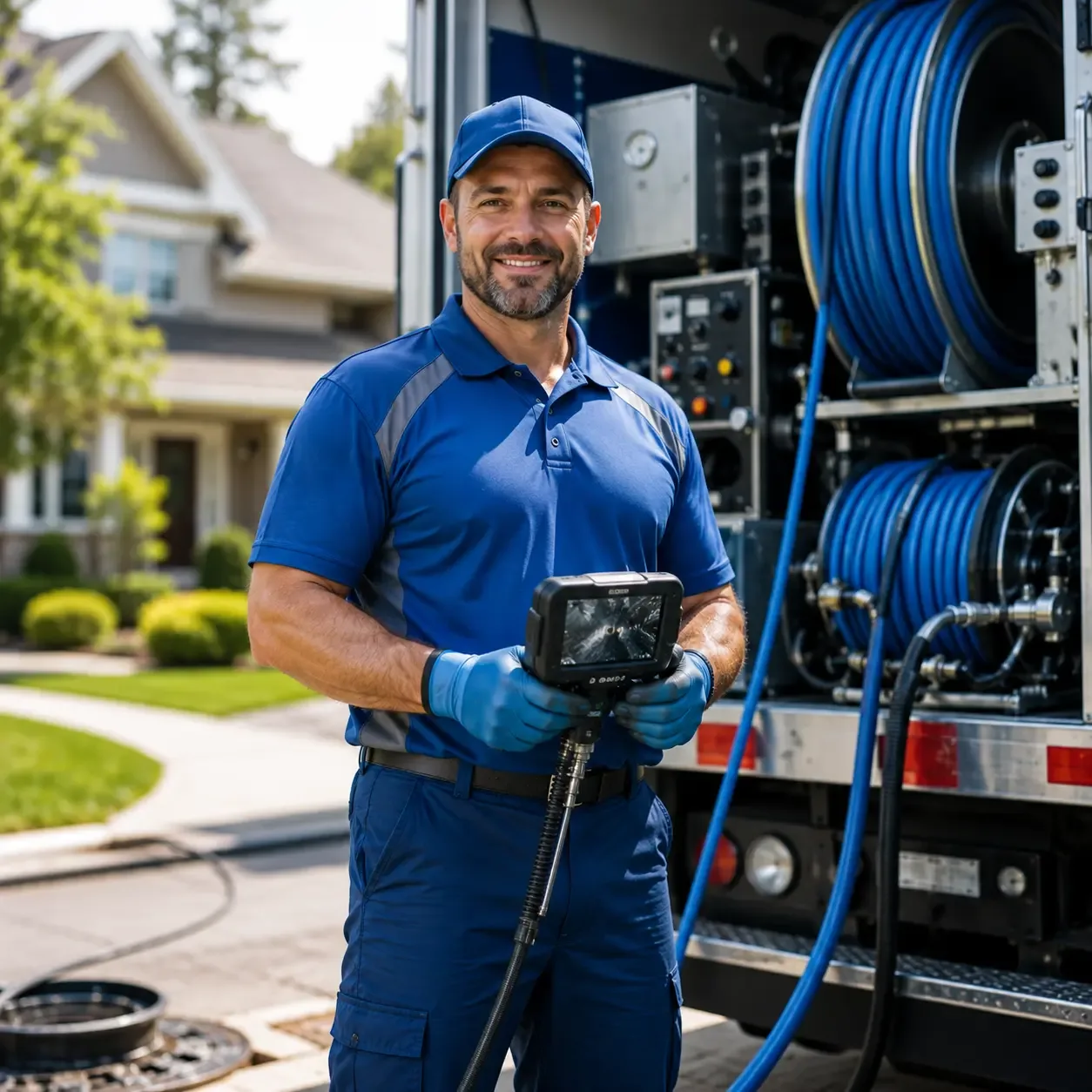 Local outdoor drain cleaning specialists in Crandall, GA